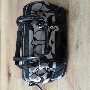 Coach Signature Monogram Tote